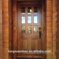 Entrance Wooden Door, Double Front Entry Door with Quality Hard Wood Maple